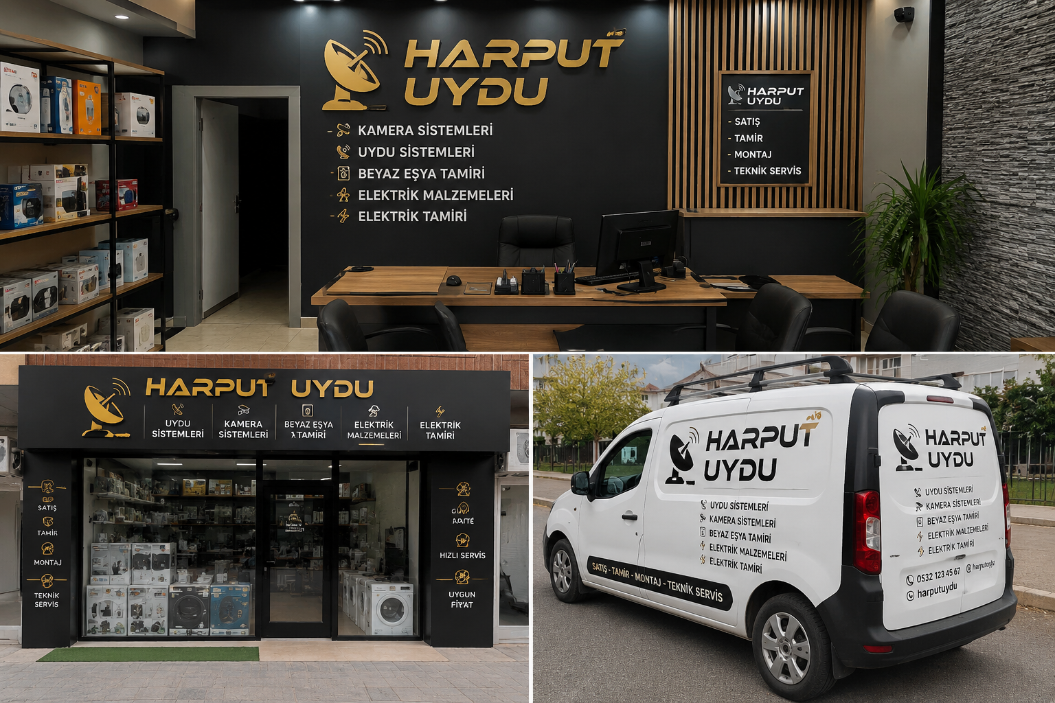 Zülküf Usta Mağaza Ürün ve Cihaz Teşhir Alanı